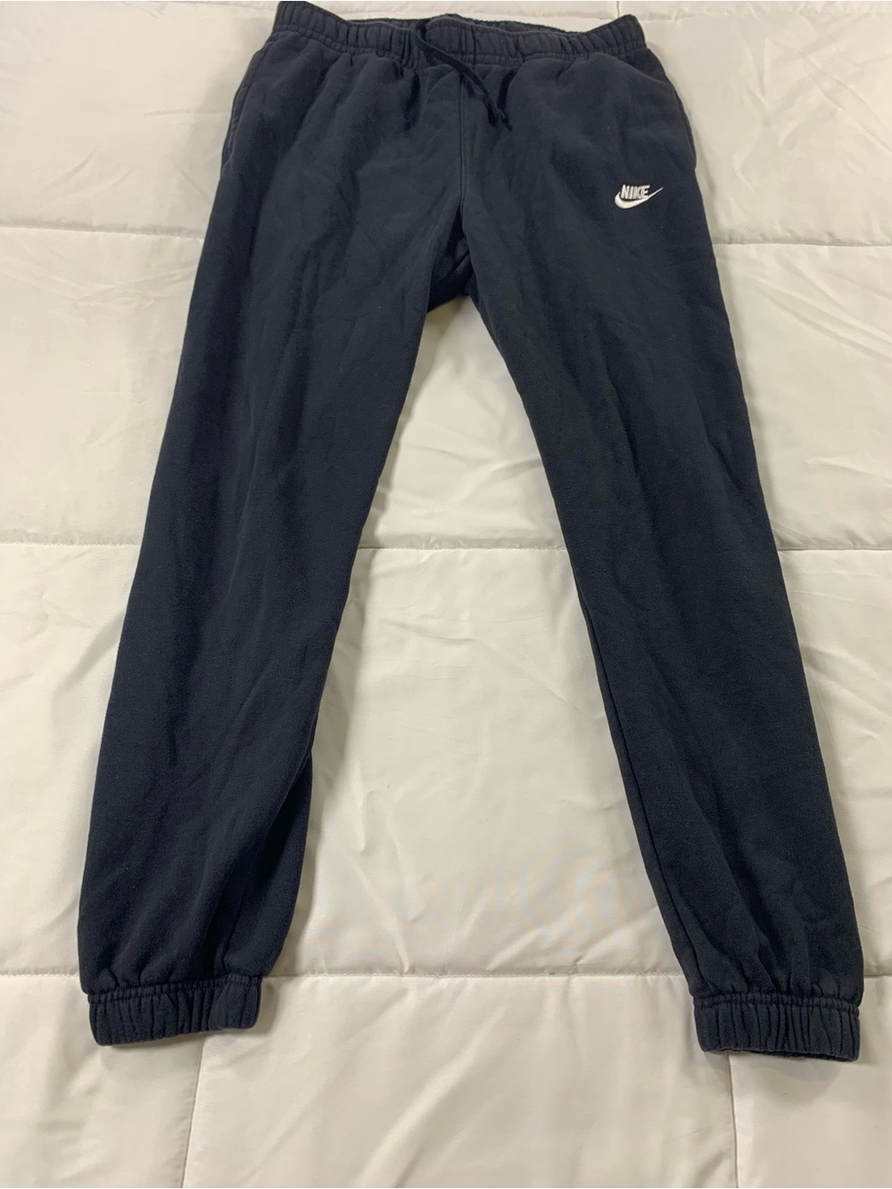 Pre loved NIKE track pants mens size L